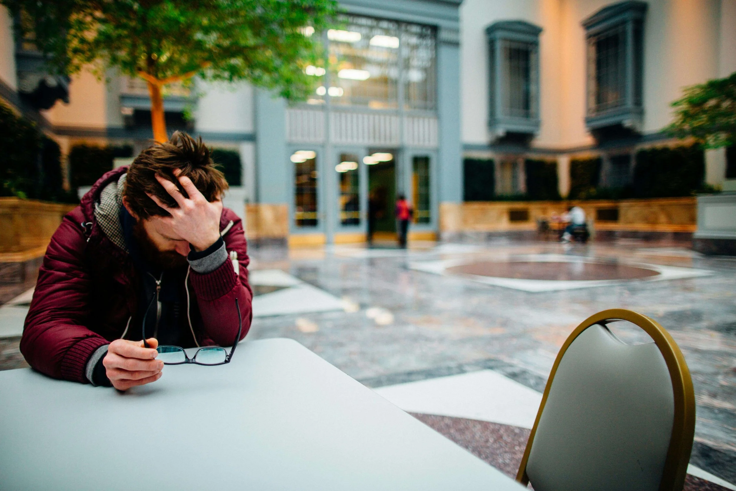 Man at Table - moral ocd therapy boston ma - ocd counseling boston ma - ocd therapist boston ma - massachusetts